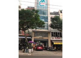 Cho thuê tòa nhà văn phòng, mặt tiền 283 Hùng Vương, Phường 9, Quận 5. Giá 180 Triệu