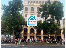 Cho thuê nguyên tòa nhà Capital số 123 Lê Lợi, P. Bến Thành, Quận 1. Giá 1.8 Tỷ