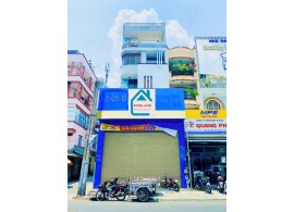 Cho Thuê Nhà GÓC 2MT: 196 Tô Hiến Thành, Phường 15, Quận 10, TPHCM. Giá 160 Triệu