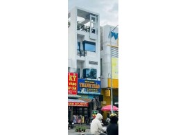 Cho thuê Nhà mặt tiền : 173 Hậu Giang, Quận 6. Giá thuê : 80 triệu/tháng