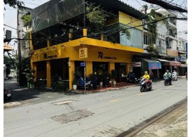 Cho thuê Nhà Góc 2 mặt tiền : 1E Bình Giã, Quận Tân Bình. Giá thuê : 35 triệu/tháng