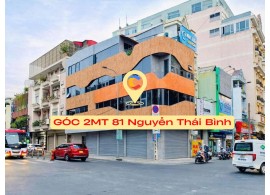 Cho thuê Nhà mặt tiền : 81 Nguyễn Thái Bình, Phường 4, Quận Tân Bình. Giá thuê: 55 triệu/tháng