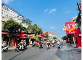 CHO THUÊ MẶT BẰNG 2 MẶT TIỀN : 516 Cách Mạng Tháng 8, Quận 3. Giá thuê: 80 triệu/tháng