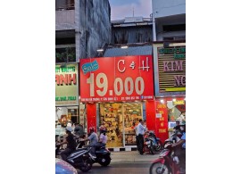 CHO THUÊ NHÀ MẶT TIỀN : 306 Hai Bà Trưng, Phường Tân Định, Quận 1. Giá thuê: 110 triệu/tháng