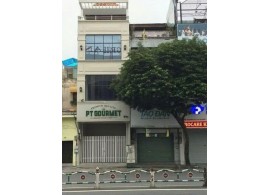 CHO THUÊ NHÀ MẶT TIỀN : 98E Phan Đăng Lưu, Phường 4, Quận Phú Nhuận. Giá thuê: 45 triệu/tháng
