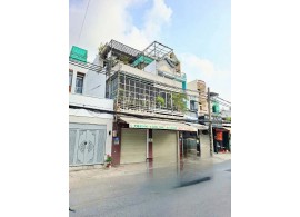 CHO THUÊ NHÀ MẶT TIỀN : 212 – 214 Bắc Hải, Phường 6, Quận Tân Bình. Giá thuê: 90 triệu/tháng 