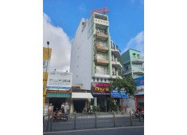 CHO THUÊ TÒA NHÀ MẶT TIỀN : 847 Lũy Bán Bích, Phường Tân Thành, Quận Tân Phú. Giá thuê: 90 triệu/thá