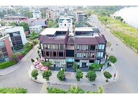 CHO THUÊ TÒA NHÀ GÓC  2 MẶT TIỀN : 29 TRẦN QUÝ KIÊN, THỦ ĐỨC. GIÁ THUÊ : 400 TRIỆU/THÁNG