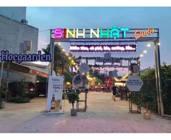 Cho Thuê Nhà Hàng : 549/88 Lê Văn Thọ, Phường 14, Quận Gò Vấp. Giá thuê : 100 triệu/tháng.