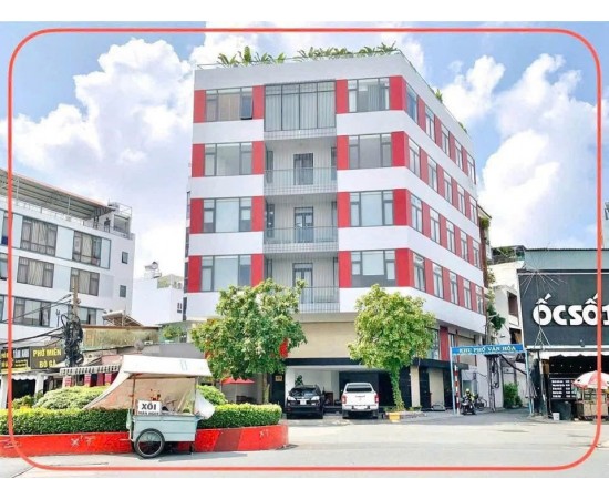 Cho Thuê Tòa Nhà 2MT : 47–47A Tân Hương, Quận Tân Phú. Giá thuê: 200 triệu/tháng.