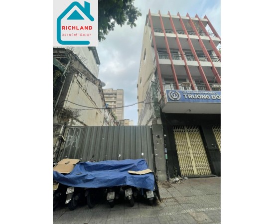 Cho thuê đất trống Số 16 - 18 Pasteur, P. Nguyễn Thái Bình, Quận 1, Giá 150 Triệu