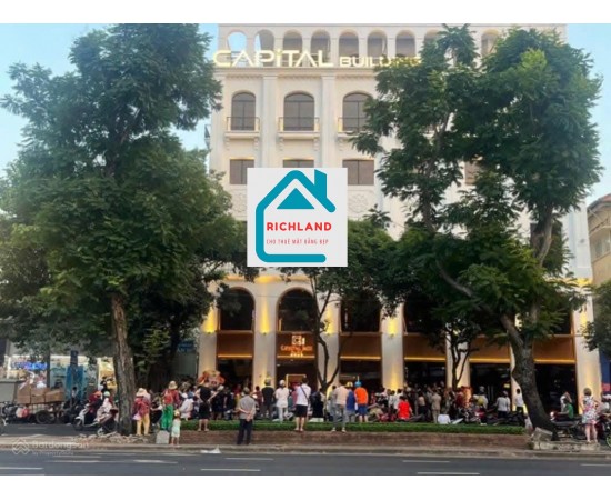 Cho thuê nguyên tòa nhà Capital số 123 Lê Lợi, P. Bến Thành, Quận 1. Giá 1.8 Tỷ