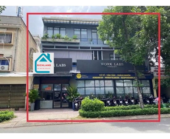 Cho thuê nhà Mặt Tiền 25 Bà Huyện Thanh Quan, P. võ Thị Sáu, Q3. Giá 120 triệu