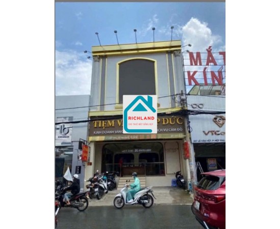 Cho thuê  nhà mặt tiền: 155 Lê Văn Việt, P.Hiệp Phú Thủ Đức