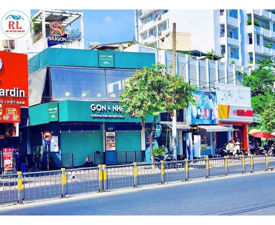 Cho Thuê Nhà GÓC 2 Mặt Tiền 49 Cách Mạng Tháng 8, Phường Bến Thành, Quận 1, TPHCM.