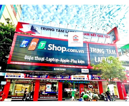 Cho thuê nhà mặt tiền 516 Cách Mạng Tháng 8, Phường 11,Quận 3. Giá 140 Triệu