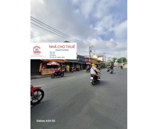 Cho thuê Nhà Mặt Tiền Khu VIP Phan Huy Ích(Ngay Siêu thị Lotter)+Giá thuê : 85 triệu/tháng