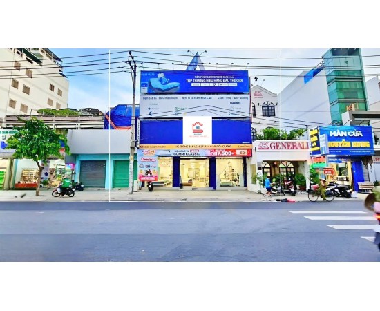 Cho Thuê Nhà Mặt Tiền 1051-1053 CMT8, Phường 7, Quận Tân Bình, TPHCM. Giá 180 Triệu