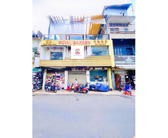 Cho Thuê Nhà Mặt Tiền 68-70 Châu Văn Liêm, P11, Quận 5, TPHCM. Giá 350 Triệu