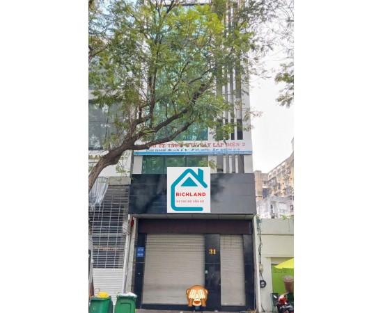 Cho thuê nhà mặt tiền 31 Nam Kỳ Khởi Nghĩa, P.Nguyễn Thái Bình, Quận 1_Giá 160 triệu