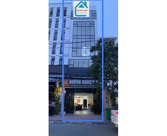 CHO THUÊ Building Mặt Tiền Số: 80 Nguyễn Xí, Phường 24, Quận Bình Thạnh. Giá 110 triệu