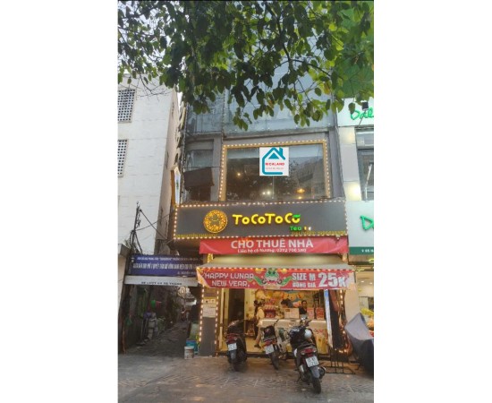 Cho thuê  nhà mặt tiền 83 Nguyễn Thái Học P.Cầu Ông Lãnh, Quận 1. Giá 110 Triệu