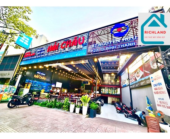 CHO THUÊ MẶT BẰNG ĐẸP – 67 NGUYỄN HỮU CẢNH, BÌNH THẠNH . Giá 11.000$