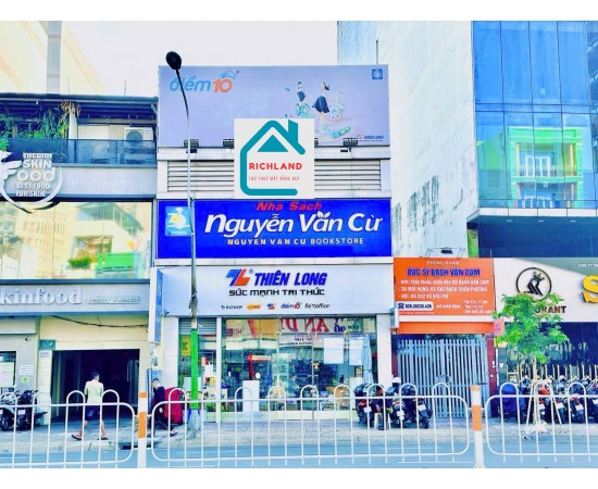 Cho Thuê Nhà Mặt Tiền: 163 Nguyễn Văn Cừ, Phường 02, Quận 5, TPHCM. Giá 150 Triệu