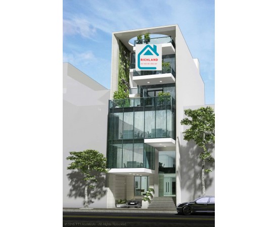 Cho thuê nhà 117- 119 Trần Nguyên Đán, P.3, Q.Bình Thạnh. Giá thuê: 250 Triệu