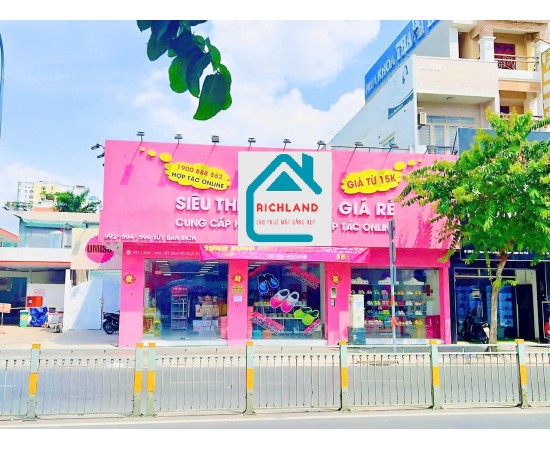 Cho Thuê Nhà Mặt Tiền: 590-592-594 Luỹ Bán Bích, Phường Hoà Thạnh, Quận Tân Phú, TPHCM. Giá 150 Triệ