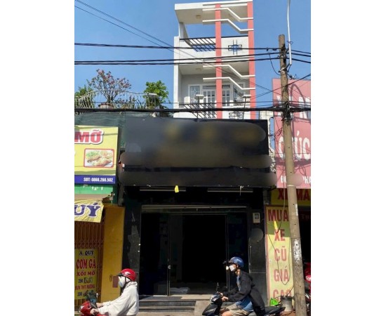 Cho thuê nhà mặt tiền: 61 Phan Huy ích, P.15, Q.Tân Bình. Giá 40 triệu