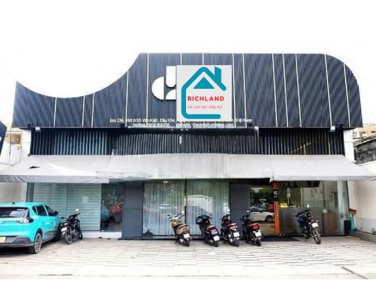 Cho Thuê Nhà Mặt Tiền 490 Võ Văn Kiệt, Phường Cầu Ông Lãnh, Quận 1, TPHCM. Giá 180 triệu