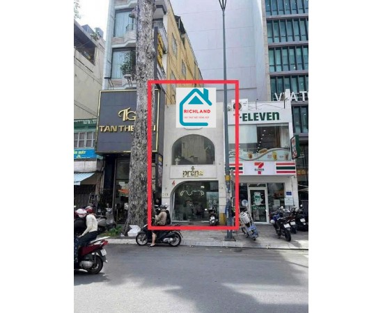 CHO THUÊ NHÀ MẶT TIỀN: 273 LÝ TỰ TRỌNG, P. BẾN THÀNH, QUẬN 1. GIÁ 100 TRIỆU