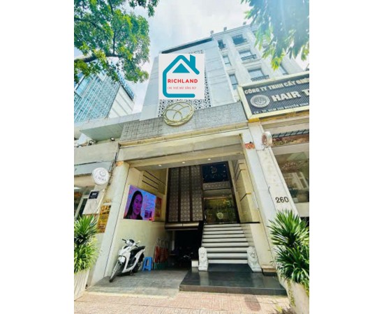 CHO THUÊ NHÀ MẶT TIỀN: 262 NGUYỄN ĐÌNH CHIỂU, PHƯỜNG VÕ THỊ SÁU, QUẬN 3. GIÁ 180 TRIỆU