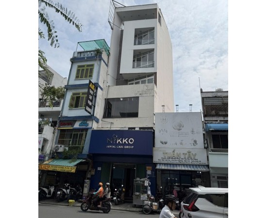 Cho thuê nhà mặt tiền: 580 Sư Vạn Hạnh, P.10, Quận 10. Giá 50 triệu