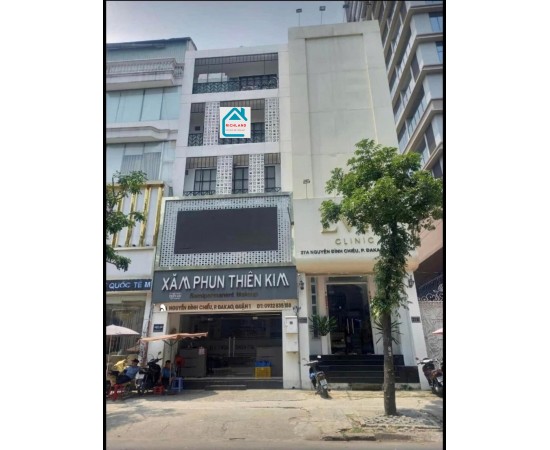 Cho thuê nhà mặt tiền 27A Nguyễn Đình Chiểu,  Quận 1. Giá 120 triệu