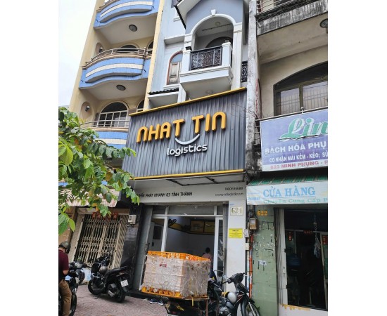 Cho thuê nhà mặt tiền 624 Minh Phụng, P.10, Q.11. Giá 45 triệu