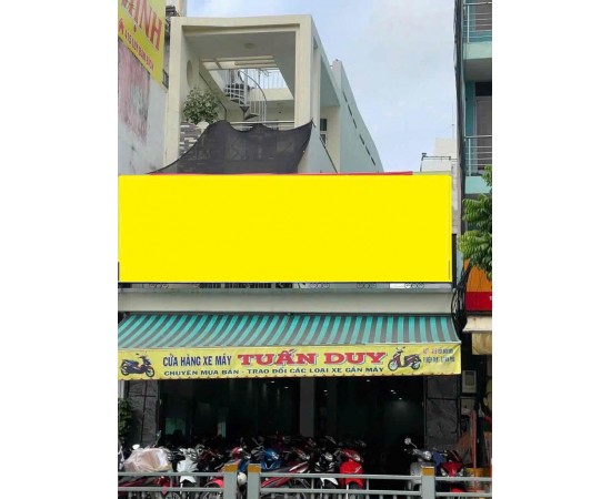 Cho thuê nhà mặt tiền 417- 419 Lũy Bán Bích Q.Tân Phú. Giá 45 triệu