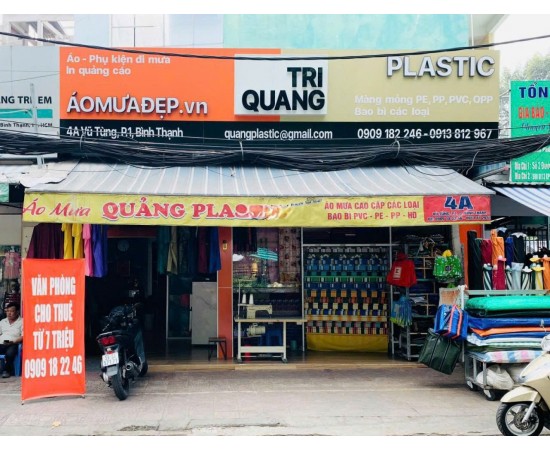 Cho thuê Nhà mặt tiền : 4A Vũ Tùng, Phường 1, Quận Bình Thạnh. Giá thuê : 50 triệu/tháng