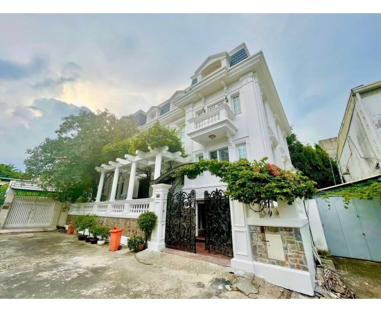 Cho thuê Biệt Thự mặt tiền : 14-A14, KDC Fideco, Thảo Điền, Thủ Đức. Giá thuê : 6.000 usd/tháng