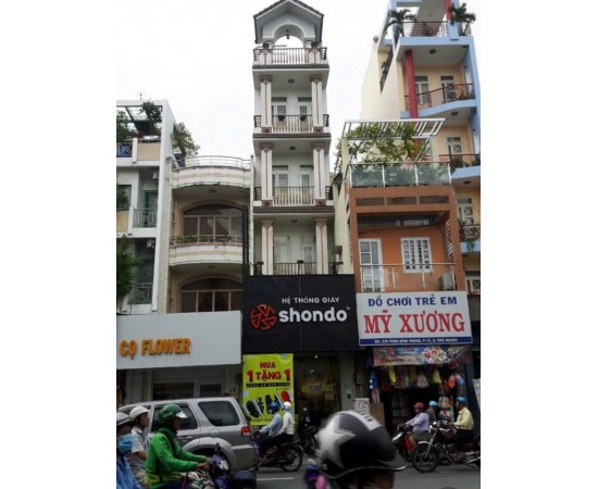 Cho thuê Nhà : 223 Phan Đình Phùng, Quận Phú Nhuận. Giá thuê : 45 triệu/tháng