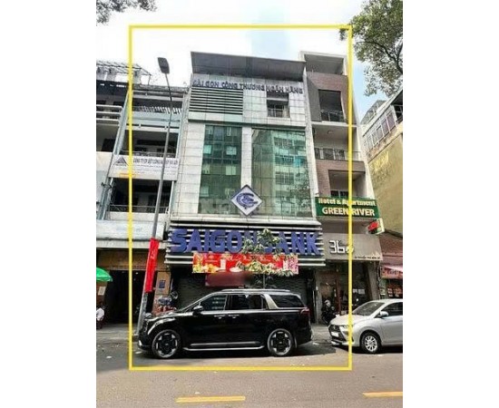 Cho thuê Nhà mặt tiền : 38 Nguyễn Thái Bình, Quận 1. Giá thuê : 130 triệu/tháng