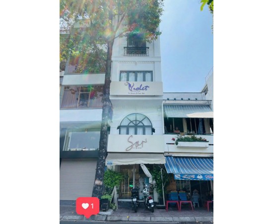 Cho thuê Nhà mặt tiền : 749 Hoàng Sa, Phường 9, Quận 3. Giá thuê : 60 triệu/tháng