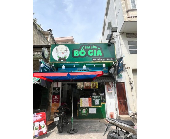 Cho thuê Nhà mặt tiền : 148 Trần Quý, Quận 11. Giá thuê : 30 triệu/tháng