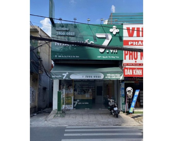 Cho thuê Mặt Bằng : 690 Âu Cơ, Phường 14, Quận Tân Bình. Giá thuê : 33 triệu/tháng