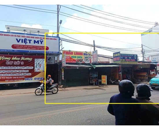 Cho thuê Nhà mặt tiền : 427–429–431 Hương Lộ 3, Quận Bình Tân. Giá thuê : 130 triệu/tháng