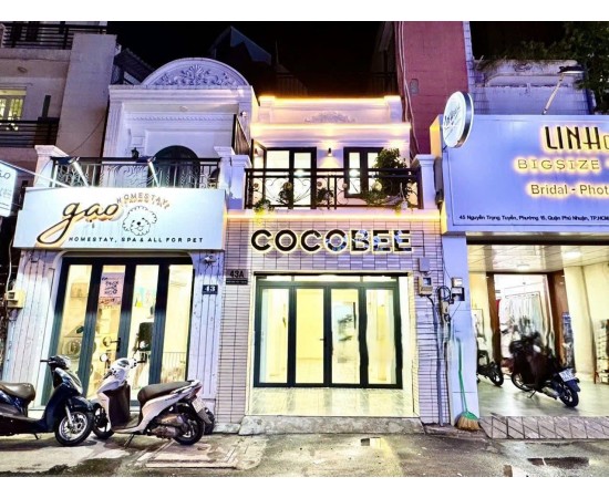 Cho thuê Nhà mặt tiền : 43A Nguyễn Trọng Tuyển, Quận Phú Nhuận. Giá thuê : 25 triệu/tháng