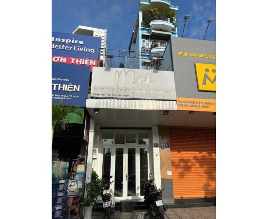 Cho thuê Nhà mặt tiền : 41 Điện Biên Phủ, Phường 15, Quận Bình Thạnh. Giá thuê : 25 triệu/tháng