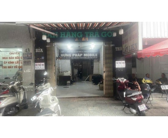 Cho thuê Nhà mặt tiền : 45 Hùng Vương, Phường 4, Quận 5. Giá thuê : 35 triệu/tháng