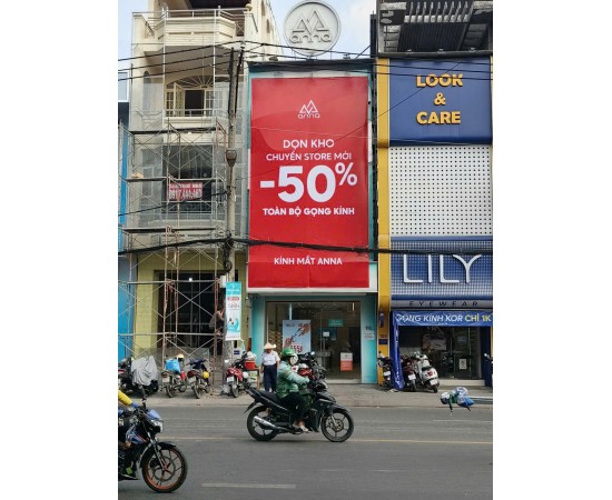 Cho thuê nhà mặt tiền 110 Nguyễn Gia Trí, P.25, Q.Bình Thạnh. Giá thuê: 80 triệu/tháng